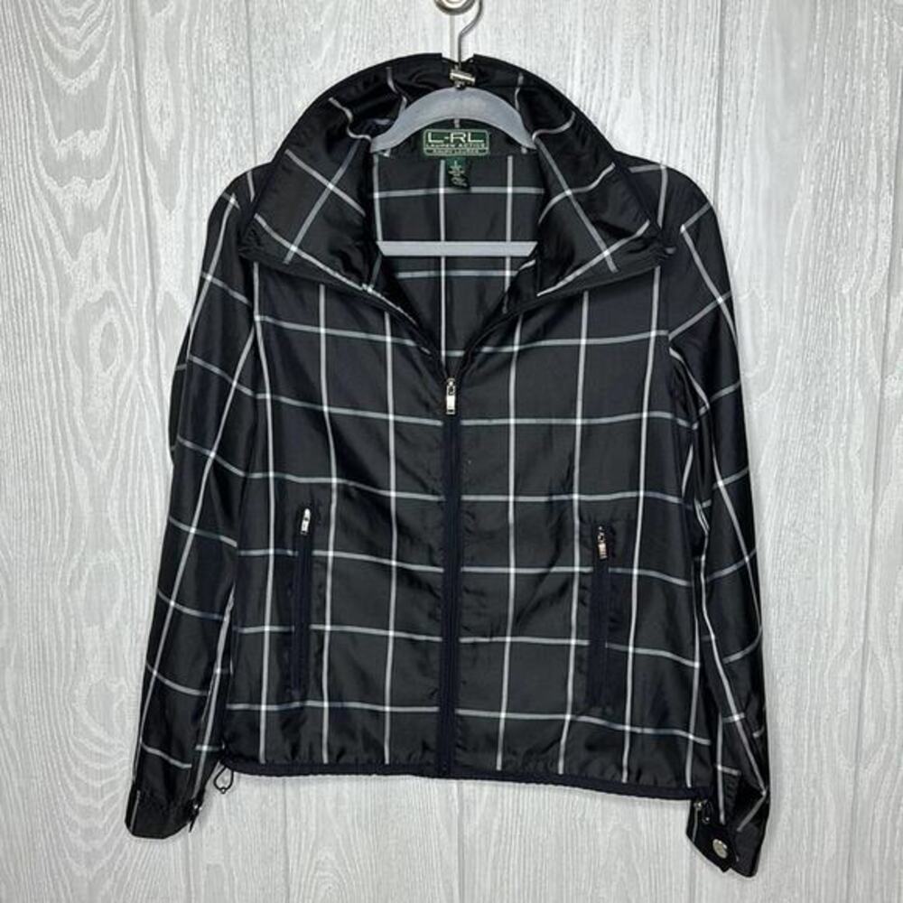 Ralph‎ Lauren active light weight zip up jacket size Small